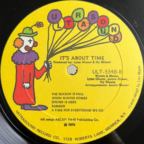 Steve Clayton & Gail Contini : It's About Time (LP,Album)