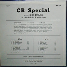 Curtis McPeake & The Nashville Pickers Featuring Dick Curless : CB Special (LP,Album)