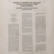 Joaquín Rodrigo, Carlos Bonell, Orchestre symphonique de Montréal, Charles Dutoit : Concierto De Aranjuez / Fantasia Para Un Gentilhombre (LP,Stereo)