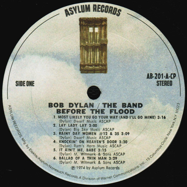 Bob Dylan / Band, The : Before The Flood (LP,Album)