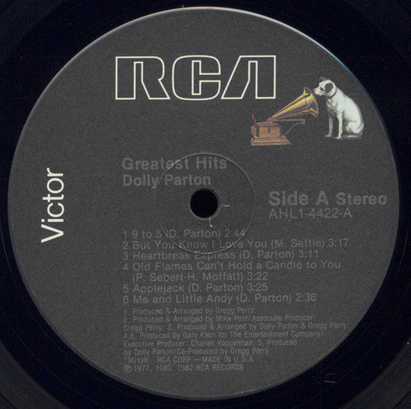 Dolly Parton : Greatest Hits (LP,Compilation,Repress)