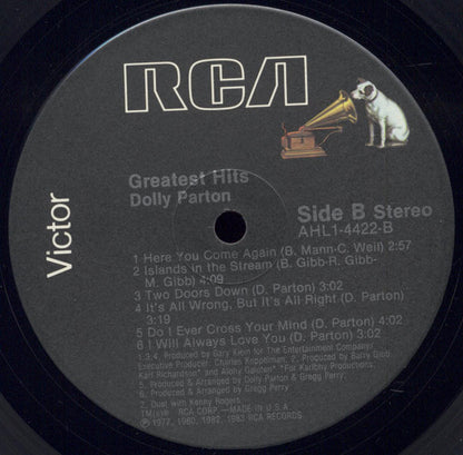 Dolly Parton : Greatest Hits (LP,Compilation,Repress)