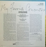 Van Cliburn : My Favorite Concertos (LP,Album,Compilation,Stereo)