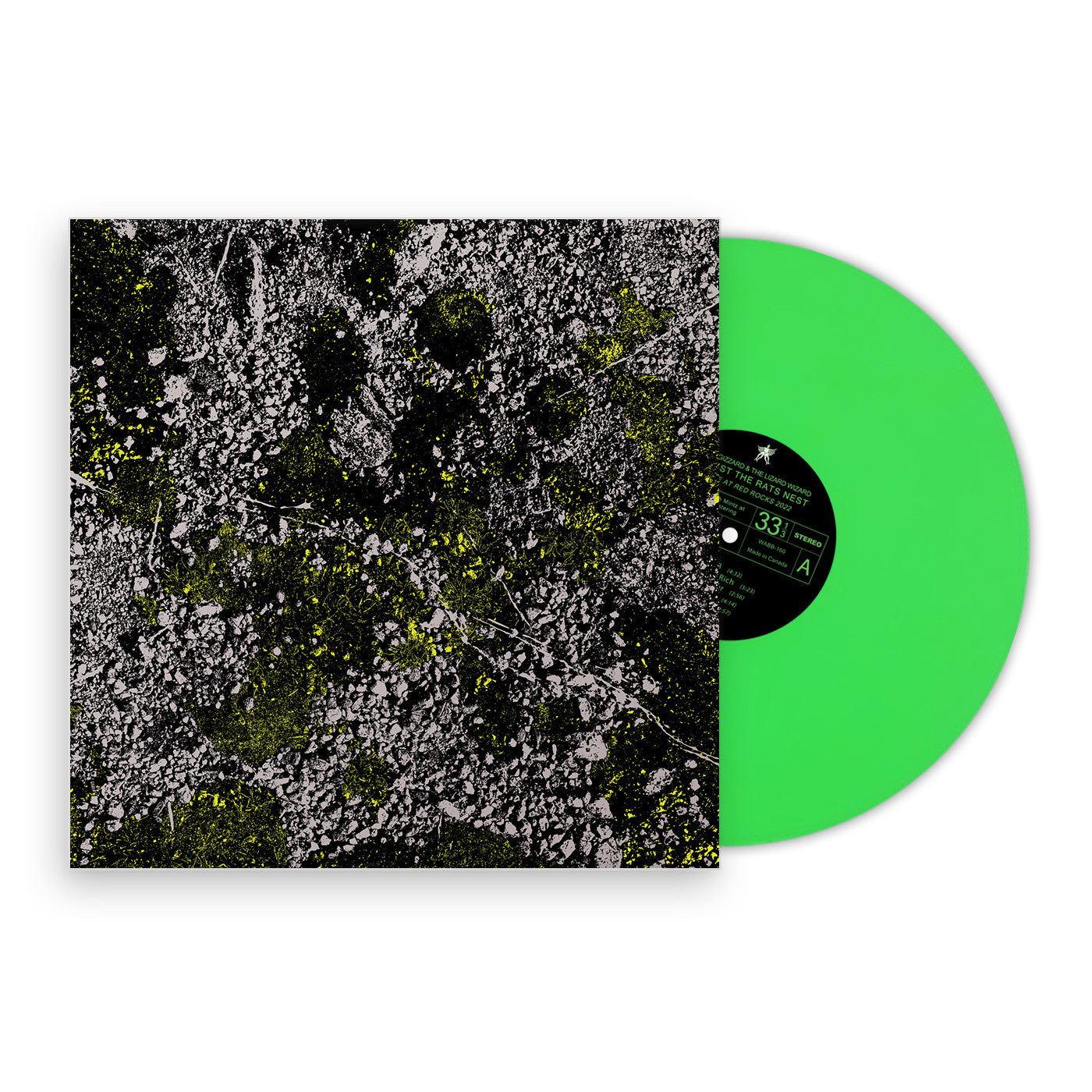 King Gizzard and the Lizard Wizard - Infest The Rats Nest (Live at Red Rocks 2022) (Glow in the Dark Green LP Vinyl) UPC: 634457133617