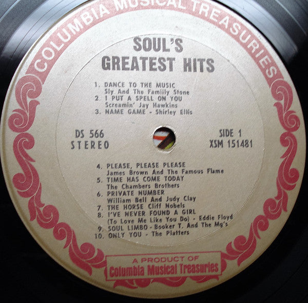 Various : Soul's Greatest Hits / Kings And Queens Of Soul (LP,Compilation,Stereo)