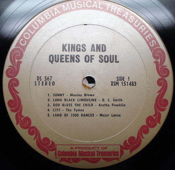 Various : Soul's Greatest Hits / Kings And Queens Of Soul (LP,Compilation,Stereo)