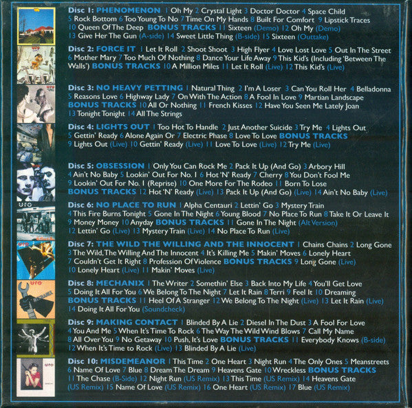 UFO (5) : The Complete Studio Albums 1974-1986 (Compilation,Remastered)