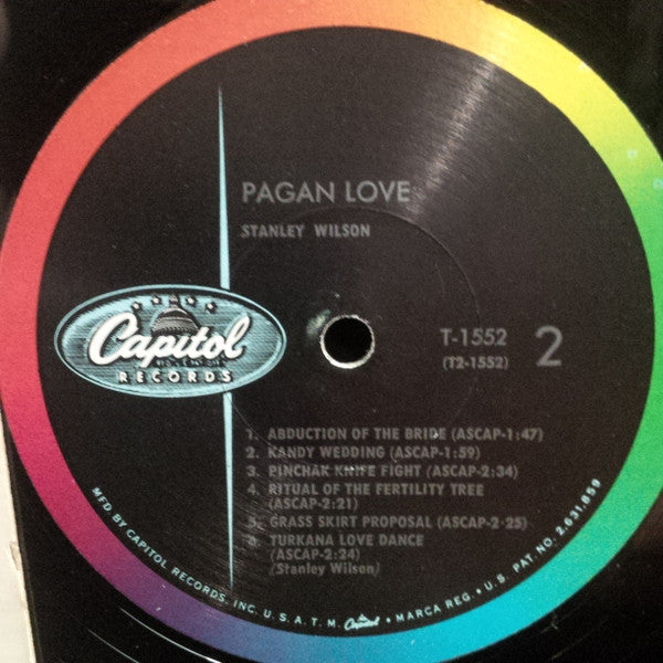 Stanley Wilson : Pagan Love (LP,Album,Mono)