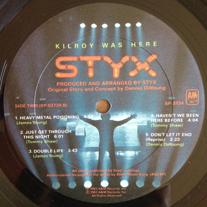 Styx : Kilroy Was Here (LP,Album)