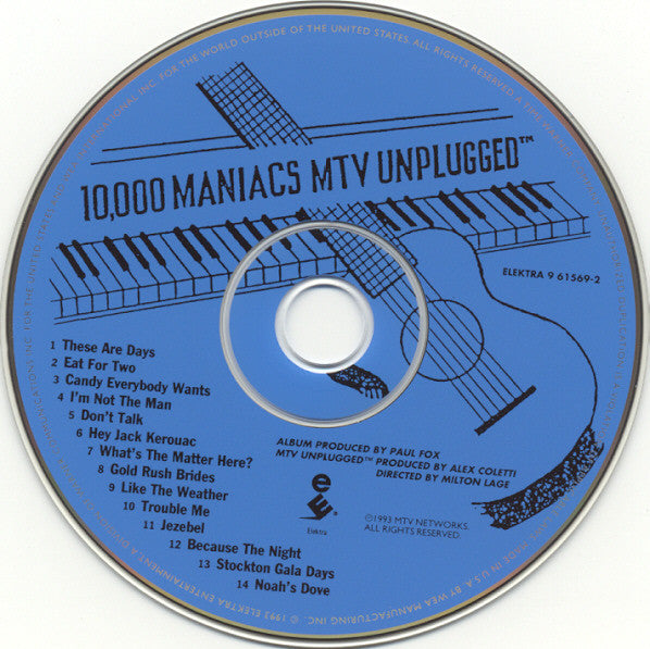 10,000 Maniacs : MTV Unplugged (Album,Stereo)