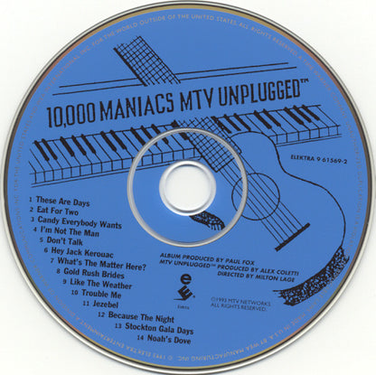 10,000 Maniacs : MTV Unplugged (Album,Stereo)