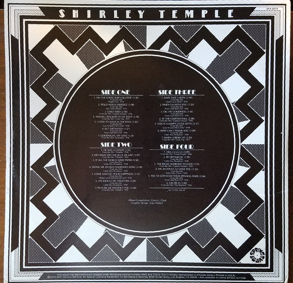 Shirley Temple : Remember Shirley (LP,Stereo)