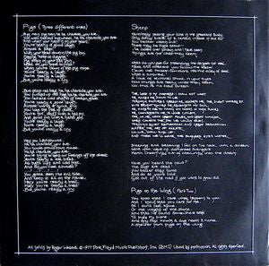 Pink Floyd : Animals (LP,Album,Stereo)