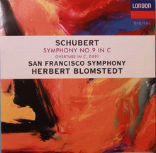 Franz Schubert, San Francisco Symphony, Herbert Blomstedt : Symphony No. 9 In C - Overture In C, D591 (Album,Club Edition,Stereo)