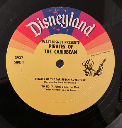 Thurl Ravenscroft : Pirates Of The Caribbean (The Sound Track Of The Fabulous Adventure) (LP,Reissue)