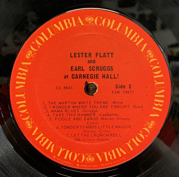 Flatt & Scruggs : At Carnegie Hall! (LP,Album,Reissue,Stereo)