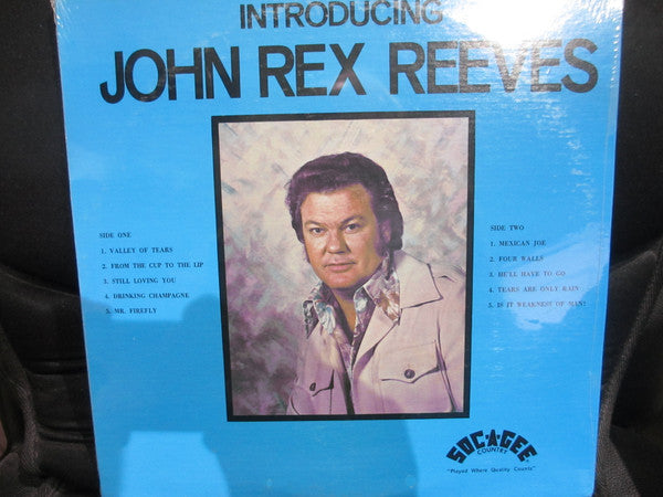 John Reeves (2) : Introducing John Rex Reeves (LP,Album)