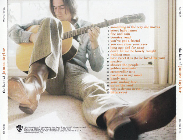 James Taylor (2) : The Best Of James Taylor (Compilation)