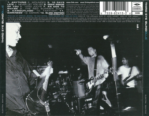 Third Eye Blind : Blue (Album,Enhanced)
