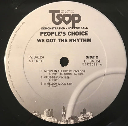 People's Choice : We Got The Rhythm (LP,Album,Promo)