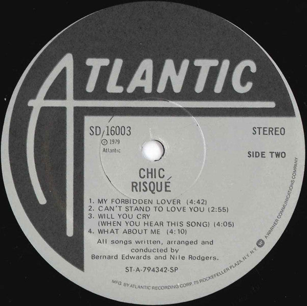 Chic : Risqué (LP,Album)