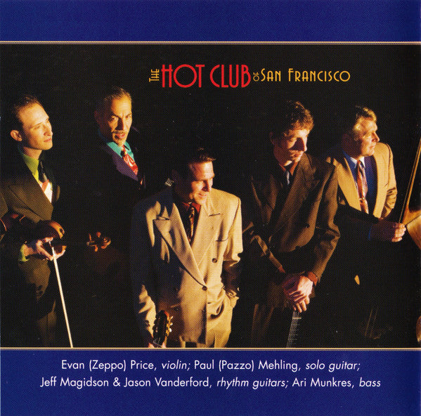 Hot Club Of San Francisco, The Special Guest David Grisman : Yerba Buena Bounce (HDCD,Album)