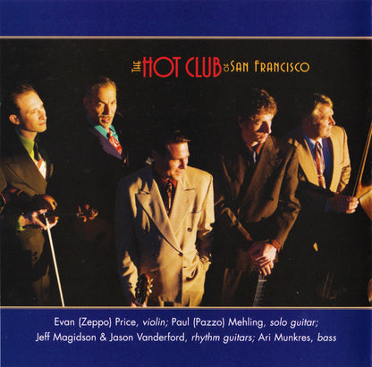 Hot Club Of San Francisco, The Special Guest David Grisman : Yerba Buena Bounce (HDCD,Album)