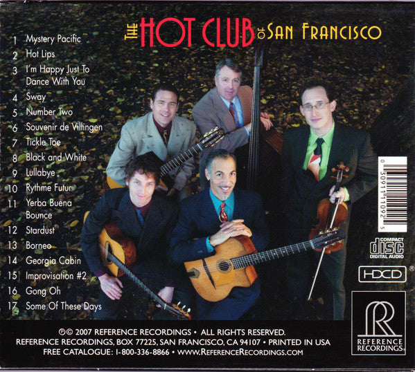 Hot Club Of San Francisco, The Special Guest David Grisman : Yerba Buena Bounce (HDCD,Album)