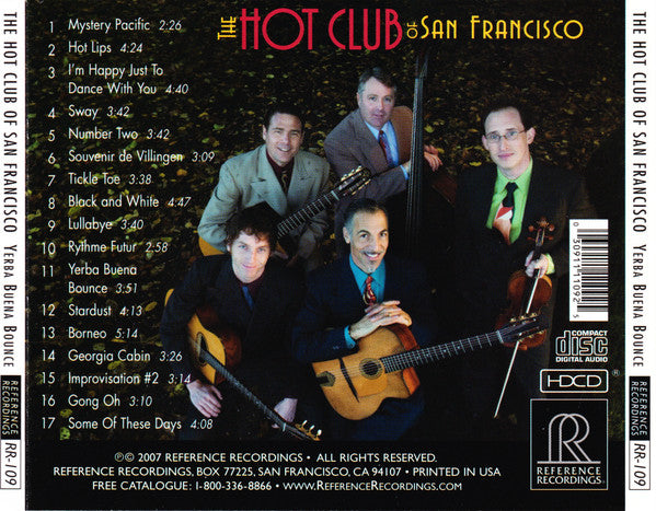 Hot Club Of San Francisco, The Special Guest David Grisman : Yerba Buena Bounce (HDCD,Album)