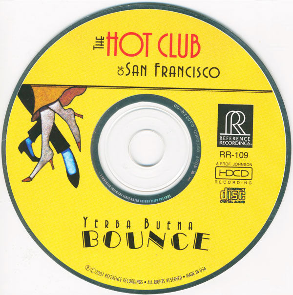 Hot Club Of San Francisco, The Special Guest David Grisman : Yerba Buena Bounce (HDCD,Album)