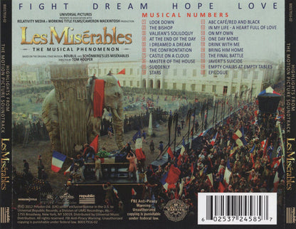 Various : Les Misérables (Highlights From The Motion Picture Soundtrack) (Album)