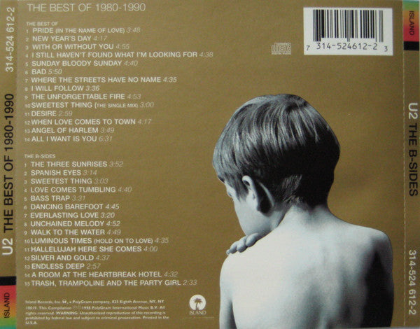 U2 : The Best Of 1980-1990 / The B-Sides (Compilation,Limited Edition,Remastered)