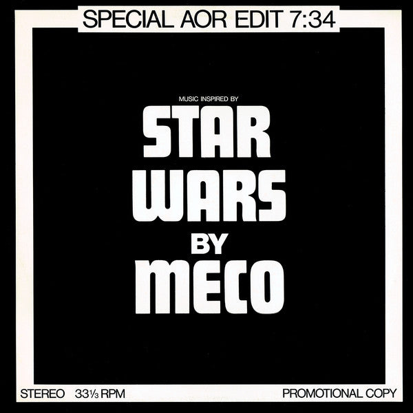 Meco Monardo : Music Inspired By Star Wars (12",Single Sided,Promo)