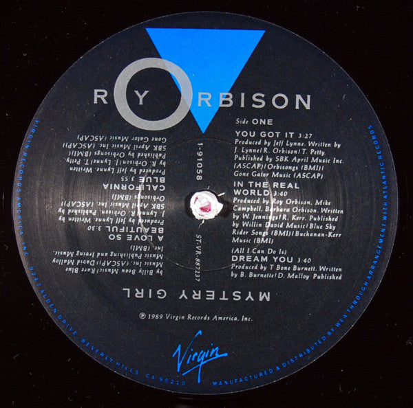 Roy Orbison : Mystery Girl (LP,Album,Stereo)