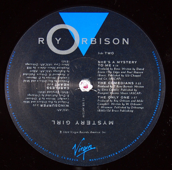 Roy Orbison : Mystery Girl (LP,Album,Stereo)