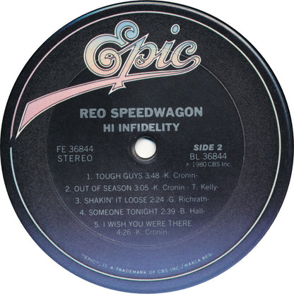 REO Speedwagon : Hi Infidelity (LP,Album)