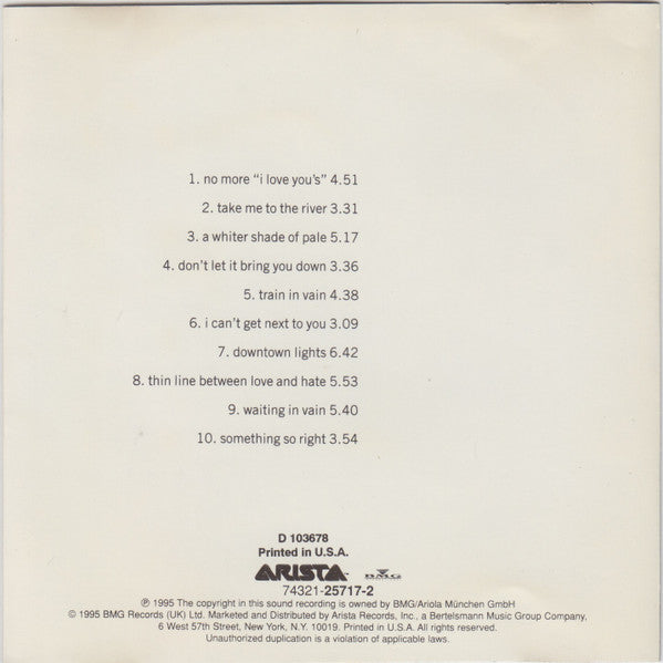 Annie Lennox : Medusa (Album,Club Edition)