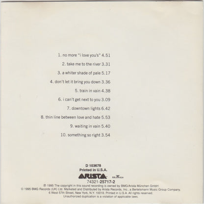 Annie Lennox : Medusa (Album,Club Edition)