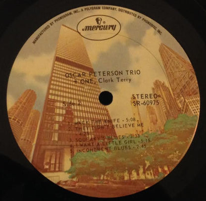 Oscar Peterson Trio, The / Clark Terry : Oscar Peterson Trio + One (LP,Album,Reissue)