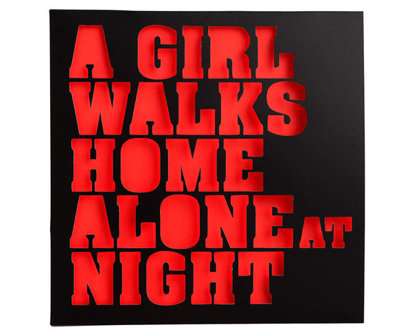 Various : A Girl Walks Home Alone At Night (LP,Album)