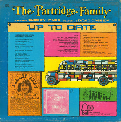 Partridge Family, The Starring Shirley Jones (2) Featuring David Cassidy : Up To Date (LP,Album,Stereo)