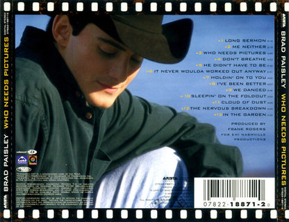 Brad Paisley : Who Needs Pictures (HDCD,Album,Enhanced)