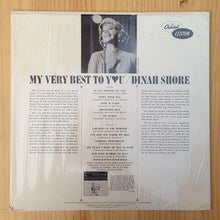 Dinah Shore : My Very Best To You (LP,Album,Compilation,Stereo)