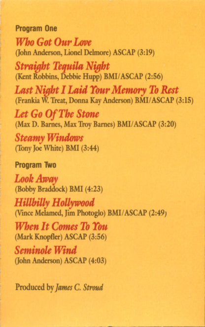 John Anderson (3) : Seminole Wind (Album)
