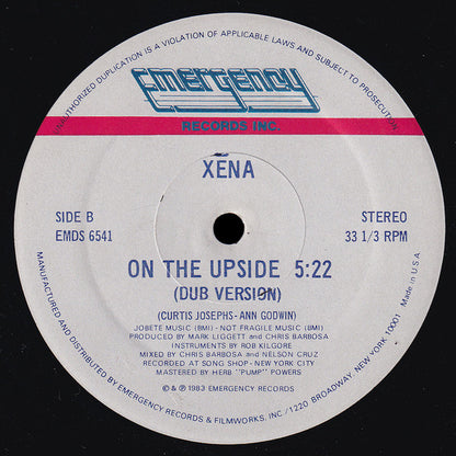 Xena : On The Upside (12",33 ⅓ RPM)
