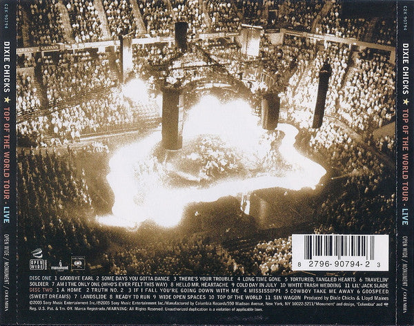Dixie Chicks : Top Of The World Tour (Live) (Album)