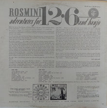 Dick Rosmini : Adventures For 12 String 6 String And Banjo (LP,Album,Stereo)