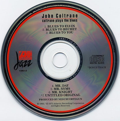 John Coltrane : Coltrane Plays The Blues (Album,Reissue)