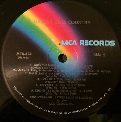 Various : NASCAR Goes Country (LP,Album)