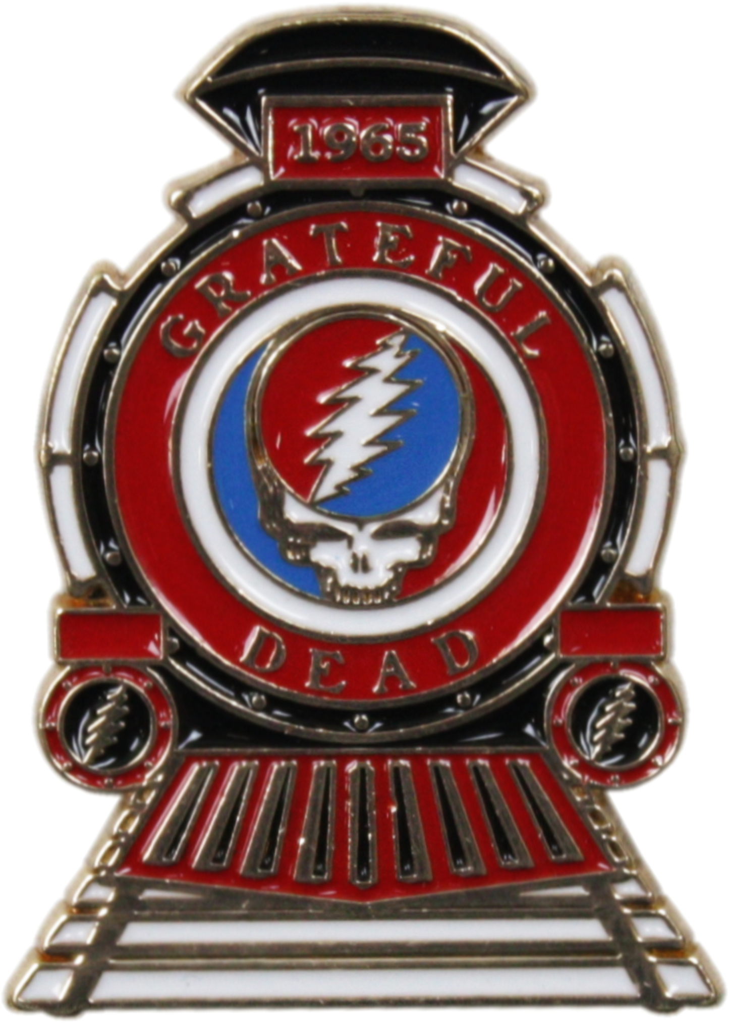 Enamel Pin - Grateful Dead - Train - 1960s Rock Music Band